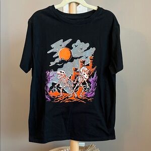 ⭐️⭐️PICK 5 / $20 Cat & Jack Black Short Sleeve Tee Halloween Graphic Large 10/12